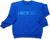 Royal Blue Dotted Line Crew Neck