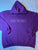Royal Air Purple Dotted Line Crew Neck